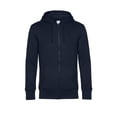 thumbnail image 1 of B&C - Sudadera de Cremallera Completa King Hombres (Marino) B&C UTBC4692_navyblue, 1 of 2