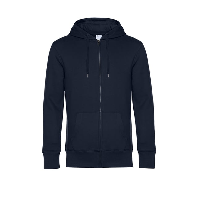 B&C - Sudadera de Cremallera Completa King Hombres (Marino) B&C UTBC4692_navyblue