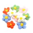 thumbnail image 1 of Parches De Flores De Ganchillo Hugo 10 Piezas Adorno, 1 of 10
