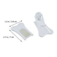 thumbnail image 3 of OULII 4Pcs Slider Locks for Sliding Doors White ABS for Durable Use and Travel, 3 of 8