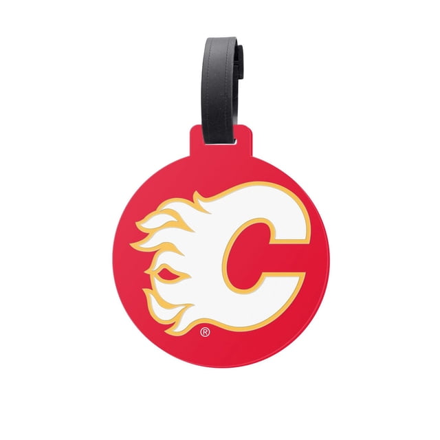 ÉTIQUETTE DE SAC JUMBO SOUS LICENCE OFFICIELLE LNH CALGARY FLAMES