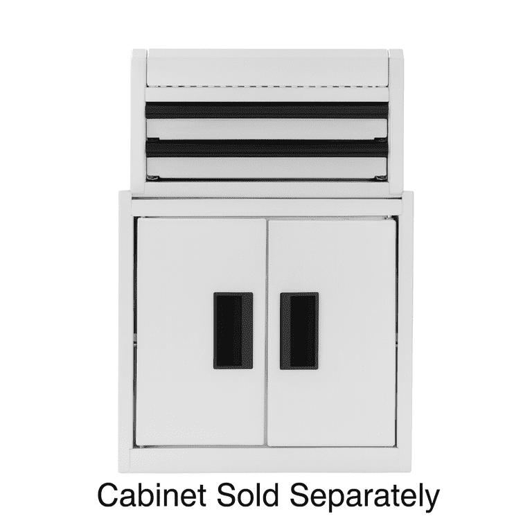 Hyper Tough Mini 10-Inch 2-Drawer Steel Toolbox, White - Walmart.com