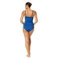 thumbnail image 5 of Anne Cole Women's Twist Front Tankini Swim Top Slate Blue 32C/34B, 5 of 5