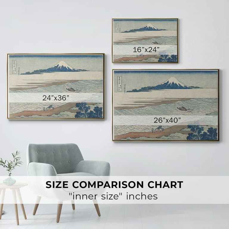 Vintage Landscape-CXXX By Wexford Home Framed in Gold Wood Gallery