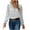 White, variant on LEAVINGSUO Long Sleeve Shirts for Women, Fall Womens Tops Women's Fashion Casual Spring Summer Long Sleeve V-Neck Blouses & Shirts