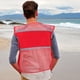 thumbnail image 2 of Chaleco reflectante de malla de alta visibilidad con cremallera y bolsillos, color rojo, para trabajadores de la construcción, para hombres y mujeres, talla XXXL, 2 of 7