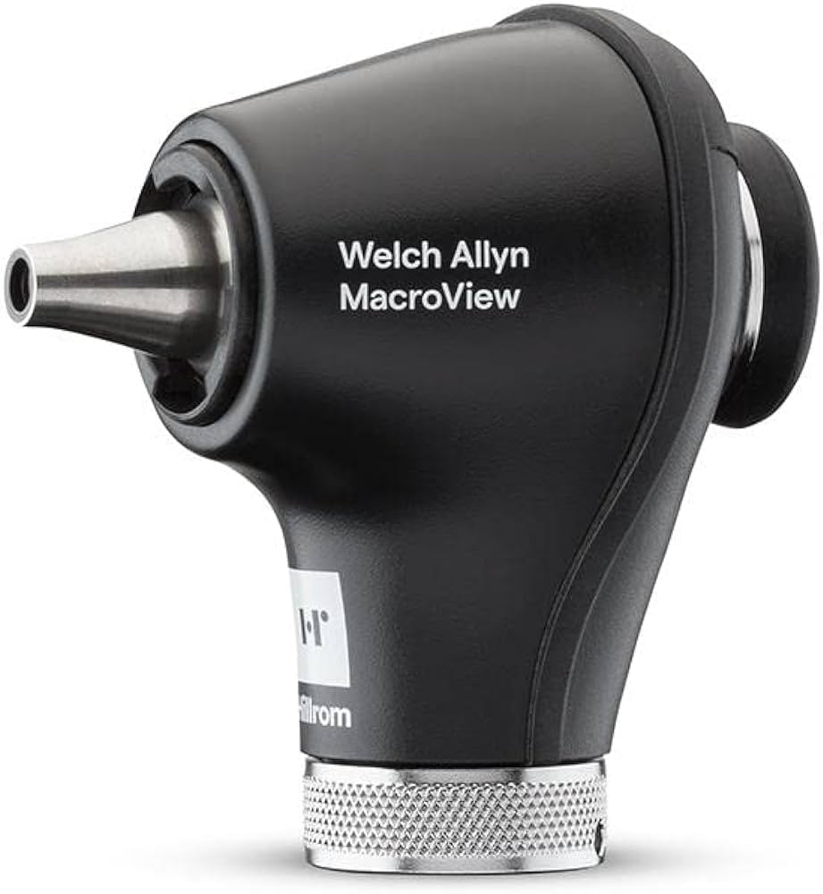 Welch Allyn 3.5V Diagnostic Set with Coaxial LED, MacroView Basic LED Otoscope, 1 Count