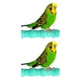 thumbnail image 3 of serony Green Safe Ingredient Bird Toy For Attention Catcher And Mood Lightener Non-toxic Parrot Scratching as shown 2Set, 3 of 4