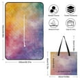 thumbnail image 2 of Colorful Tie Dye Vortex Waterproof Picnic Blanket with Foldable Zipper, Suitable for Outdoor Use, Suitable for Travel, Camping, Beaches, Parks, Grasslands, Picnic Blanket Accessories, 2 of 8