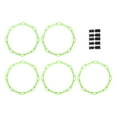 thumbnail image 3 of Anillos de entrenamiento de agilidad de 5 piezas anillos de velocidad resistentes para tenis para niños adultos deportes Verde, 3 of 8