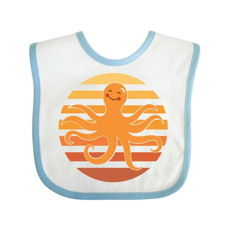 

Inktastic Octopus Ocean Sunset Gift Baby Boy or Baby Girl Bib