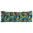 thumbnail image 4 of Blazing Needles 55-inch by 19-inch Tufted Patterned Outdoor Spun Polyester Loveseat Cushion, 4 of 5