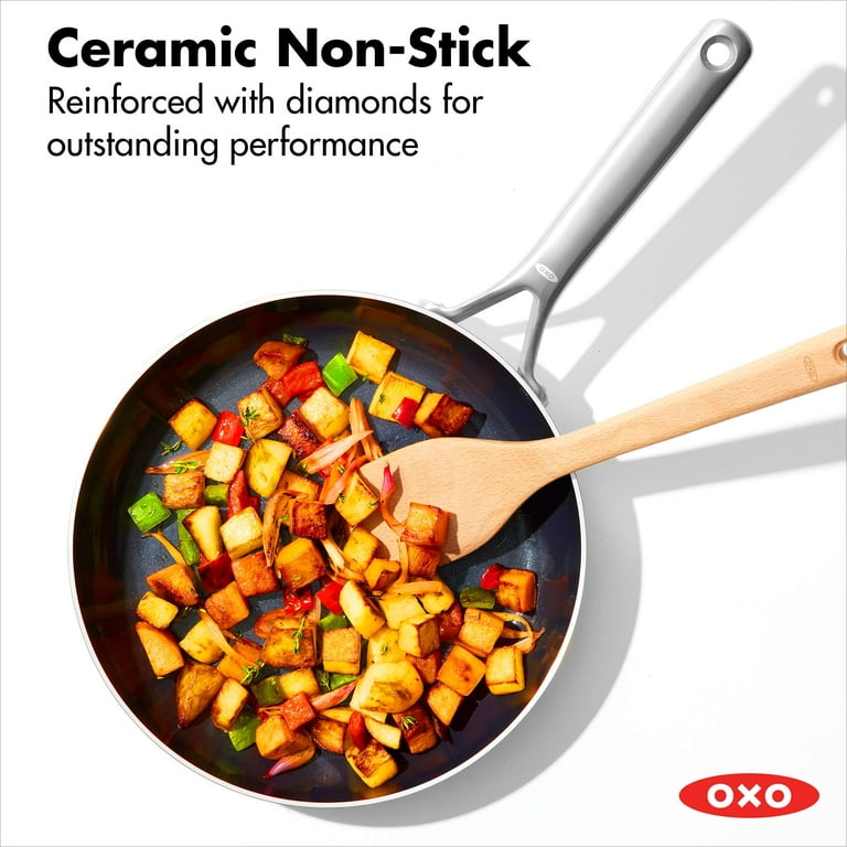 OXO Aluminum 10-inch Nonstick Skillet & OXO Aluminum 8-inch Nonstick Skillet