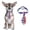M, variant on Dog Life Jacket High Buoyancy Adjustable with Rescue Handle Polyester Pet Swim Vest for Swimming Safety and Warmth