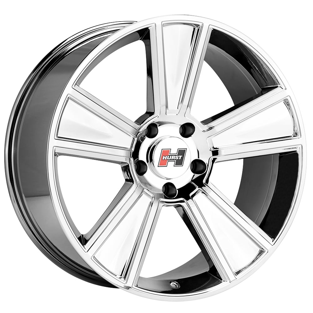 22" Inch Hurst HT223 Stunner 22x9.5 6x139.7 (6x5.5") +30mm PVD Chrome