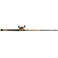 thumbnail image 6 of Lew's MACH Crush SLP Baitcast Reel and Fishing Rod Combo, 7-Foot Rod, Left-Hand Retrieve, Orange, 6 of 7