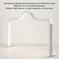 thumbnail image 4 of Foldable Half Square LED Nail Lamp, 48W 3000 to 6000K Dimmable LED Manicure Lamp, 3 Lighting Modes, Nail Tech Lamp, for Nail, Model Building, Painting, Crafting, 4 of 7