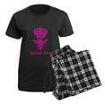 thumbnail image 5 of CafePress - Queen Bee Women'S Dark Pajamas - Women's Short Sleeve Print T-Shirt and Pants Dark Cotton Pajama Set, 5 of 7