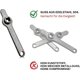 thumbnail image 3 of Purge Key | Heating Key | Square Key | Radiator Bleed Handle | Radiator Ventilation | Absolute Novelty In High Quality Stainless Steel, 3h-010-sch, 3 of 5