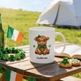 thumbnail image 6 of Japceit St. Patrick's Day Ceramic Mug, Festive Cow and Clover Pattern Coffee Cup, Irish Holiday Themed Mug for Hot Beverages, Gift, Kitchen, Office Use, 6 of 6