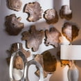 thumbnail image 5 of Uttermost Kalani 3-Piece Teak Wood and Iron Wall Sculpture Set in Natural, 5 of 6