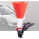 thumbnail image 1 of Embudo de aceite, embudo universal ajustable para aceite de motor de automóviles, embudo de aceite con adaptador todo en uno (embudo con base de sujeción), 1 of 5