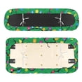 thumbnail image 3 of Pzuqiu Christmas Lights Santa Bow Golf Cart Seat Cover Set - 2 Piece Breathable Washable Protective Cover for Golf Cart, 3 of 10