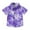 Purple, variant on Qingpeng Toddler Girls Boy's Relaxed Shirts Beach Button Down Casual Shirts Casual Classic Fit Hawaiian Shirt