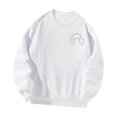 thumbnail image 1 of Sudadera de cuello redondo para mujer, ropa informal de manga larga, sudadera a la moda, cuello redondo para el trabajo, oficina, vacaciones, calle , M M, 1 of 8