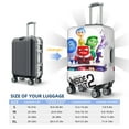 thumbnail image 6 of Lsque inside out 2 Printed Luggage Cover, Travel Luggage Protector,Scratch and Dirt Resistant, Fits 18-32 Inch Luggage - X-Large, 6 of 9