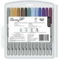BIC Intensity Fashion Permanent Marker, Fine Point, Assorted Colors, 26