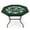 Green, variant on Costway 48" Foldable Poker Table for 8 Players Portable Blackjack Texas Hold’em Table Blue