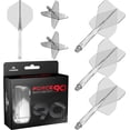 thumbnail image 1 of CHL-Force 90 | Integrated Precision Moulded Dart Flight And Shaft System, Pack of 3 Professional Durable 2-In-1 Combined Dart Flights And Stems | Standard No.2, 1 of 4