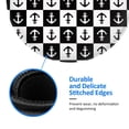 thumbnail image 5 of Disketp Nautical Anchors1 Small Mouse Pad 7.9x7.9 Inches,Washable Round Mousepad for Office Laptop Computer,Non-Slip Rubber Base Mouse Pads for Wireless Mouse, 5 of 8