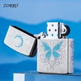 thumbnail image 2 of Bbsisgo Kerosene lighters, Candle lighters, Gift lighters for men and women(Without fuel),二代镶嵌蝴蝶梦, 2 of 5