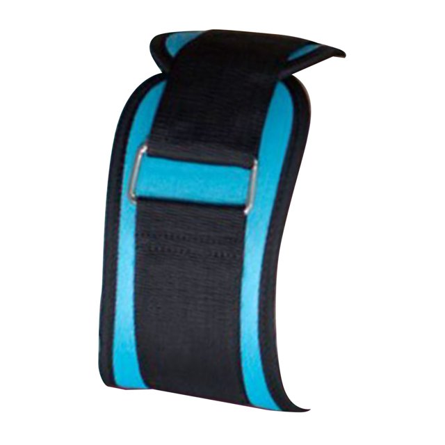Cinturón de levantamiento de pesas Cinturón de protección de cintura ajustable Cinturón de soporte de fuerza para deportes físicos M (cintura 77-93 cm) Azul