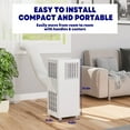 thumbnail image 2 of 8000 BTU Portable Air Conditioner,2 pcs 3-in-1 Compact AC Unit with Dehumidifier & Fan,for Bedroom Office, 2 of 7