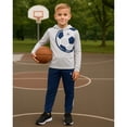 thumbnail image 6 of RBX Boys Jogger Set - Thermal Sports Hoodie and Tricot Joggers Athletic Outfit Set 4 Piece, 6 of 7