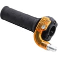 thumbnail image 2 of Twist Throttle Grip, 7/8" 22mm Twist Throttle Accelerator Handle Grips with Throttle Twist Cable, Restrictable Twist Throttle 3 Stage Grip Cable Set Fit for 47cc 49cc Mini Moto Bike Dirt, 2 of 5