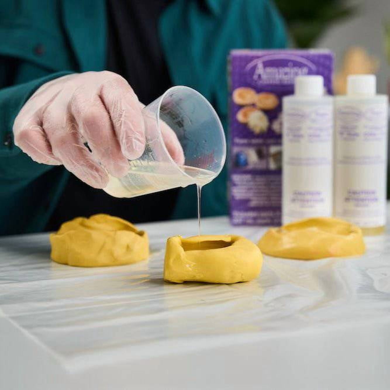 Amazing Mold Putty 20 lb Silicone Molding Compound, Food-Safe, Heat Resistant for Custom Resin, Chocolate, Clay, Candle Molds, 1:1 Mix Ratio, 20 Min Cure for Mold Making, Baking, Arts & Crafts Projec