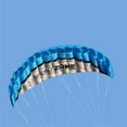 thumbnail image 6 of ZMKIAG Large Parachute Stunt Kite Beach Toys 98.43 inch/2.5 m, Camping & Hiking Perfect Trainer Kite Power to Your Children, Easy to Fly and Convenient to Use, 6 of 8