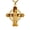 Gold, variant on St. Christopher Necklace for Women Men, 14k Gold Plated Catholic Pendant, Patron Saint of Travelers Religious Jewelry, Christian Amulet Gift