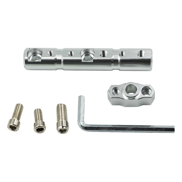 Juego de herramientas de extensión para moto, Scooter, soporte para teléfono, barra de extensión de aluminio