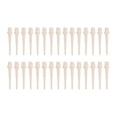 thumbnail image 2 of koolsoo 2x30 Pieces Tips Accessories 2BA Thread Replacement Stable 4.5mm Thread Lightweight 1.18" Long Soft Head , White, 4 Pcs, 2 of 9