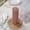 Beige, variant on BalsaCircle 12 Blush 3x8 in Round Dripless Unscented Pillar Candles Wedding Reception Party Centerpieces Event Decorations Supplies