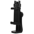 thumbnail image 1 of Phone Tripod Bracket, Extensible Black Phone Tripod Clip 360 Degree Rotation With Hot Shoe Mount For Selfie, 1 of 8