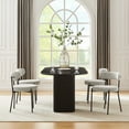 thumbnail image 5 of Elite Living Molly Boucle Dining Chair Taupe Grey, 5 of 5