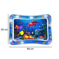 thumbnail image 4 of Animal Water Mat PVC Baby Water Play Mat doble borde para actividad (pulpo) Tmvgtek libre de BPA, 4 of 9