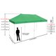 thumbnail image 5 of Instahibit 10x20' Pop Up Canopy Tent Business Instant Shelter with Roller Bag Vendor Tent Outdoor Market InstaHibit Modern, 5 of 11