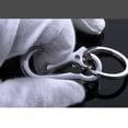 thumbnail image 5 of 3 Pcs Car Keychain Metal Keychian Rings for Families Detachable Auto Keyring Keychains, 5 of 6
